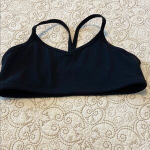 Athleta Girl’s Black Sports Bra Sz XL/14